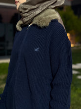 Bymen Kürk Yaka Triko Ceket