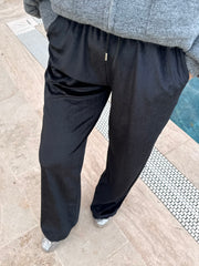 Siyah Kadife Pantolon