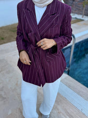 Blazer Ceket- Merlot Blazer