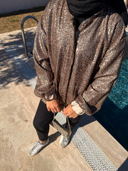 Payet Ceket- Bronze Glam