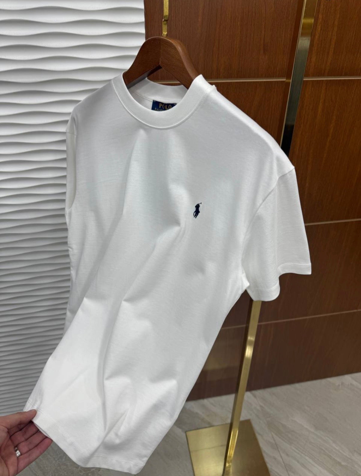 Lauren Beyaz Basic Tshirt