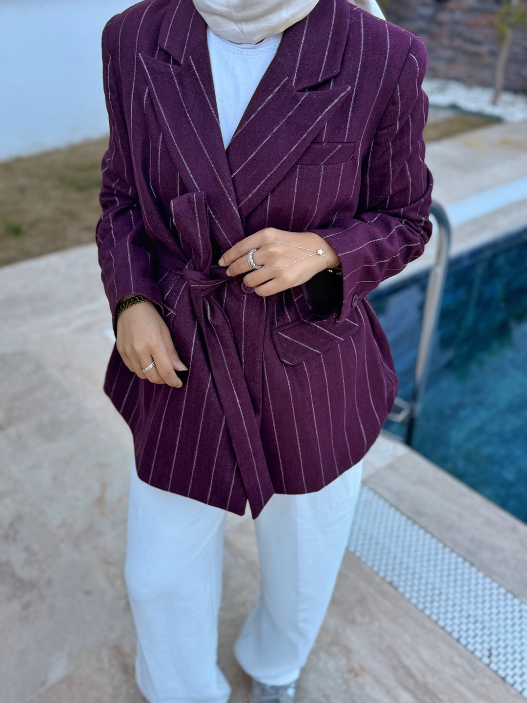 Blazer Ceket- Merlot Blazer